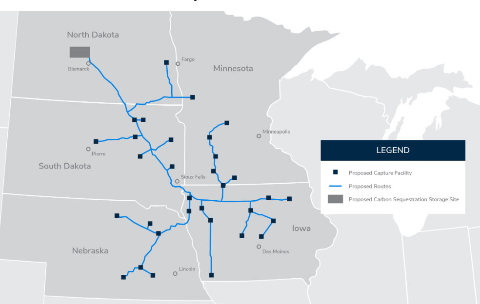 Summit VP says permits denials in Dakotas shouldn’t impact Iowa process – Radio Iowa