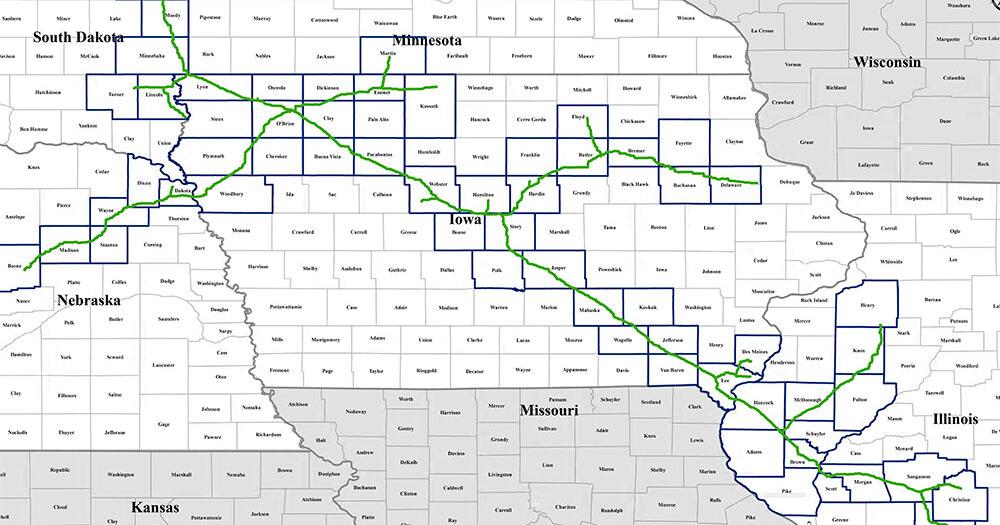 Proposed carbon pipeline project across Iowa is canceled